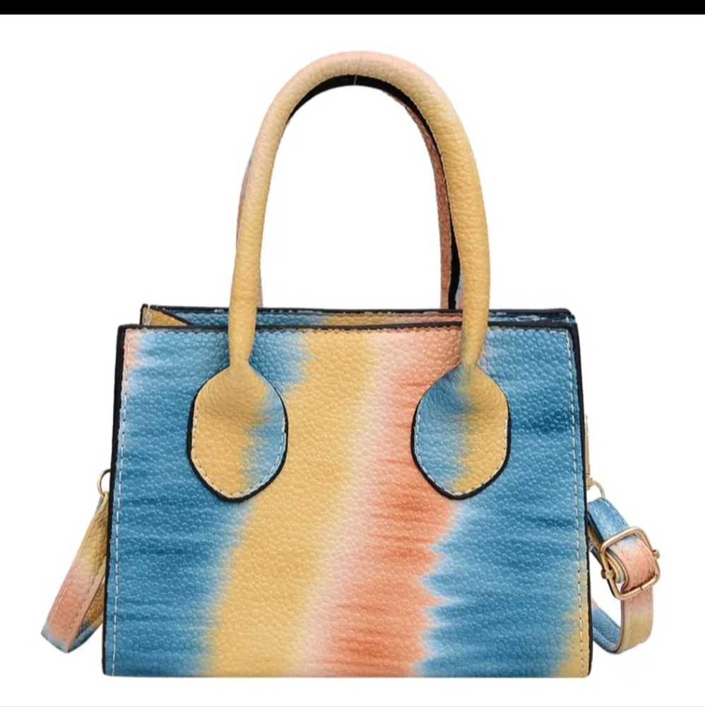 Faux Leather Fashion Crossbody Shoulder Handbag in a Stunning Color Design!! - Picture 7 of 11